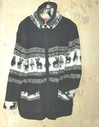 Красивой расцветки, комфортная кофта кардиган, XL/48-50