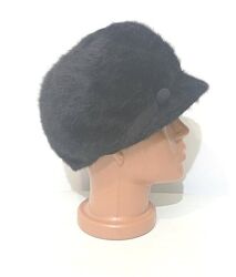 Мягкая пуховая шапочка с маленьким козырьком, KANGOL Англия