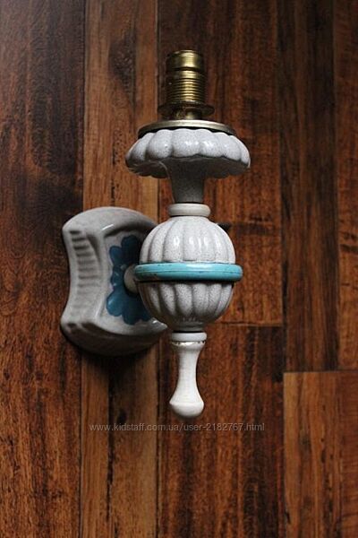 бра керамика ссср Львов ЛЕКСФ 1960е годы 1 шт, б/у