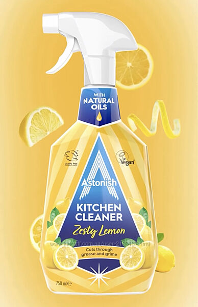 Astonish Спрей для кухні 750мл Лимон