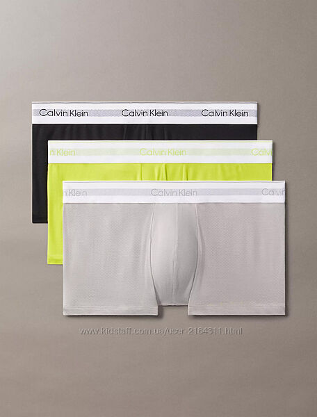 Оригінальні дихаючі короткі боксери Calvin Klein Icon Modal набір 3-pack 