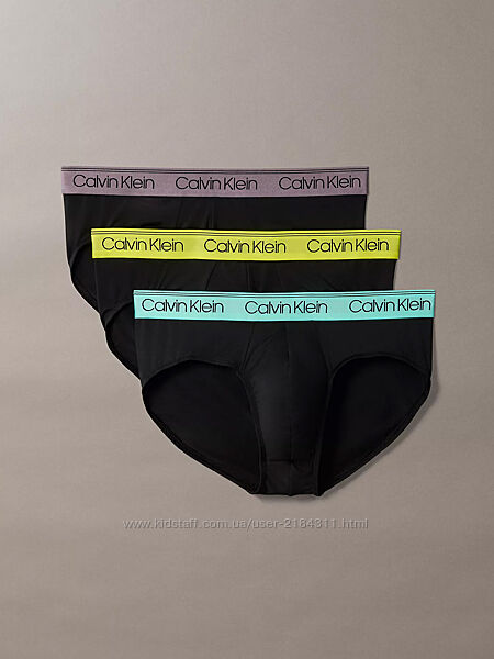 Оригінальні сліпи з мікрофібри Calvin Klein Micro Stretch набір 3-pack