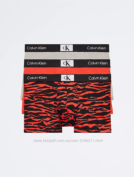 Оригінальні короткі боксери Calvin Klein CK96 Cotton Stretch набір 3-Pack