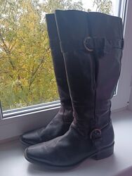 Демісезонні жіночі чоботи з натуральної шкіри