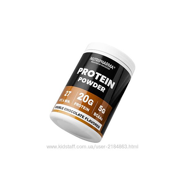 Протеїновий коктейль Nutripharma Подвійний шоколад, 1350 грн безкошт дост