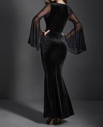 Вінтажна сукня максі в готичному стилі