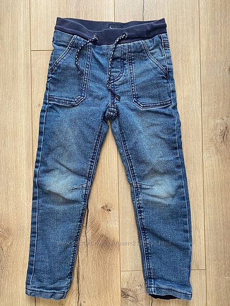 Теплі джинси Impidimpi для хлопчика, мякий пояс, зріст 110 см