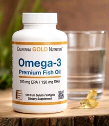 California Gold Nutrition Omega-3 premium fish преміальної якості