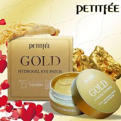 Гидрогелевые патчи с золотом PETITFEE Gold Hydrogel Eye Patch