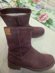 Фірмові зимові жіночі чоботи фірми WEM, розмір 38, устілка 25-25,2 см