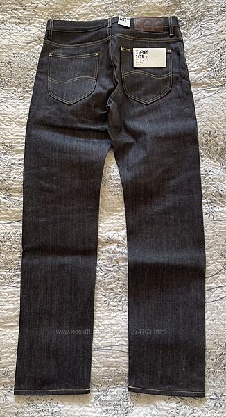 Lee 101 Z W32L34 W31L34 Regular Fit Straight Leg Jean in Dry