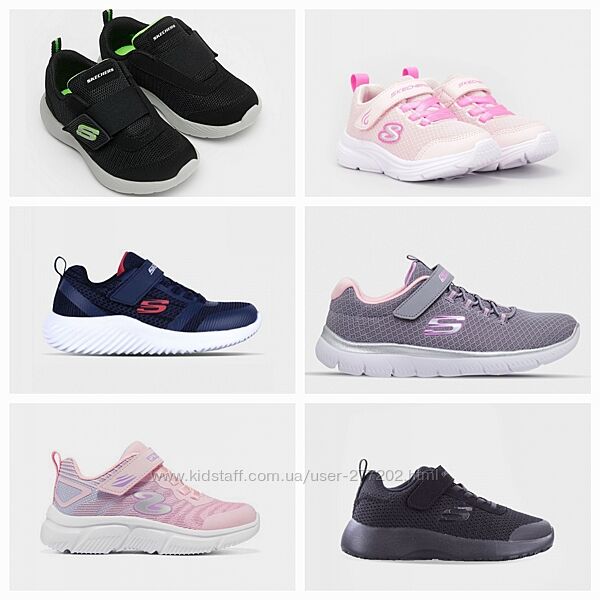 Нові дитячі різні кросівки Skechers. Вибір моделей и розмірів.