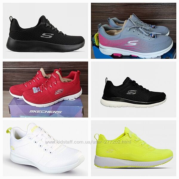Нові різні жіночі кросівки Skechers. Розміри 37-41.
