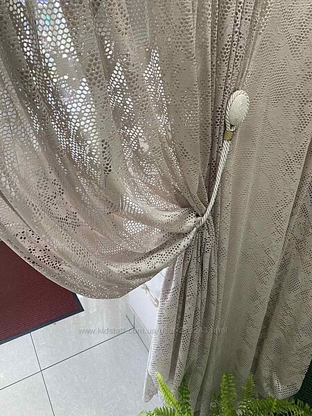 жакардовий тюль євросітка