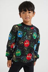 кофта светр світшот H&M лего ніндзяго 6-8р 122-128р