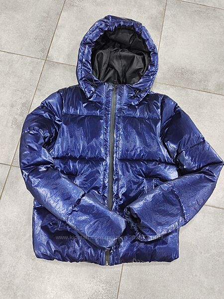 Модная демисезонная куртка синий электрик