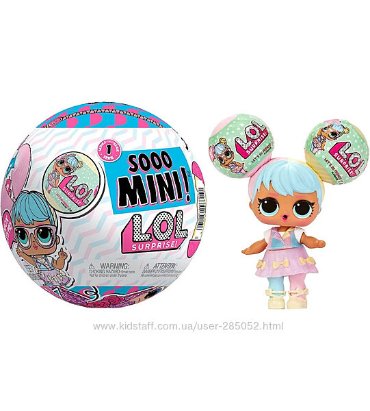 L. O. L. Surprise Sooo Mini Collectible Doll With 8 Surprises and Mini Ball