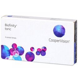 Лінзи Biofinity Toric для астигматики 2шт