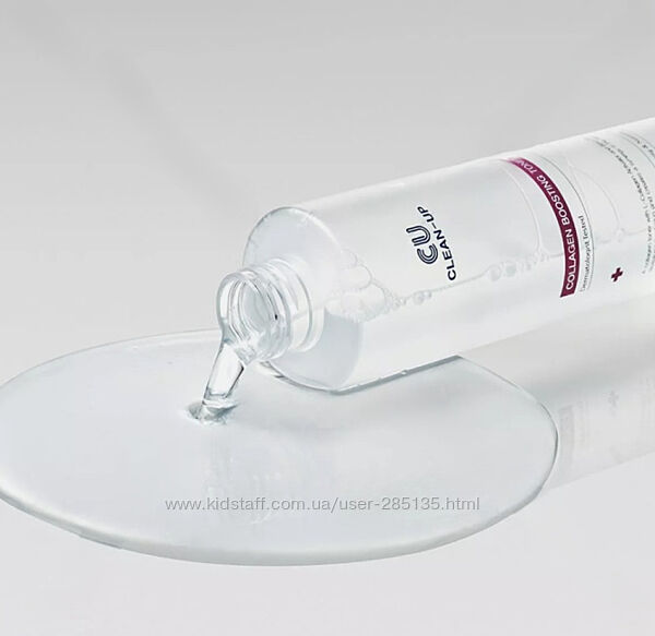 Тонер для покращення пружності CU SKIN Clean-Up Collagen Boosting Toner 