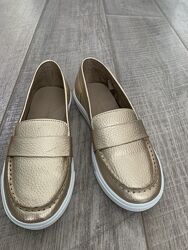 Туфли-лоферы для девочки Elephantito, НОВЫЕ, натуральная кожа