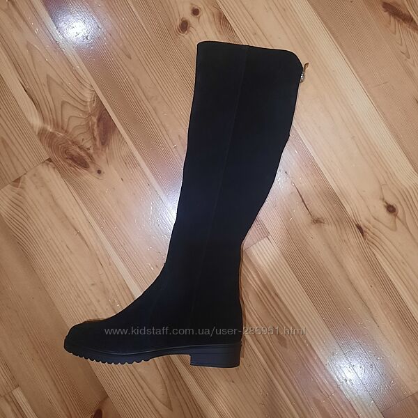 Ботфорти натуральна замша по 44 розмір