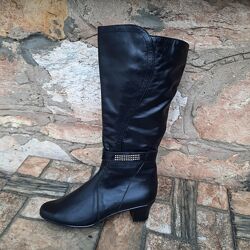 Шкіряні чоботи по супер ціні