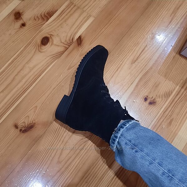 Черевики натуральна замша