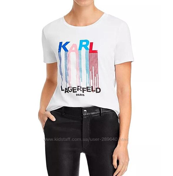 Футболка Karl Lagerfeld оригинал в размере XS M