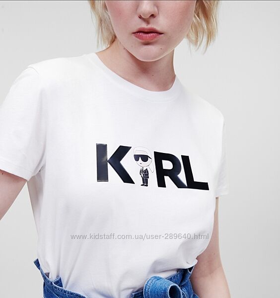 Футболка бренду Karl Lagerfeld розмір XS, S