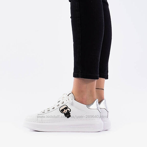 Белые кеды кроссовки Karl Lagerfeld  оригинал 35, 39 и 40 размера