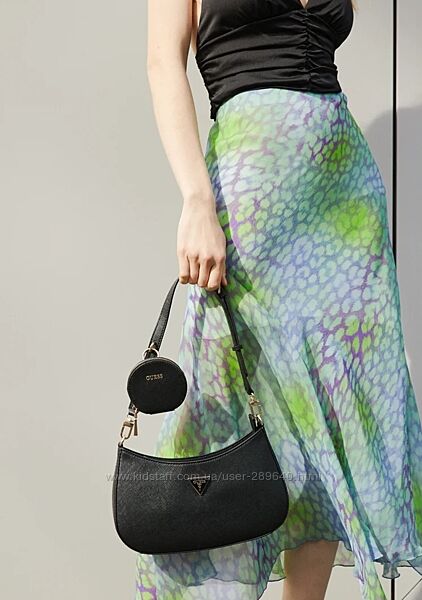 Чорна сумка кроссбоди GUESS Alexie